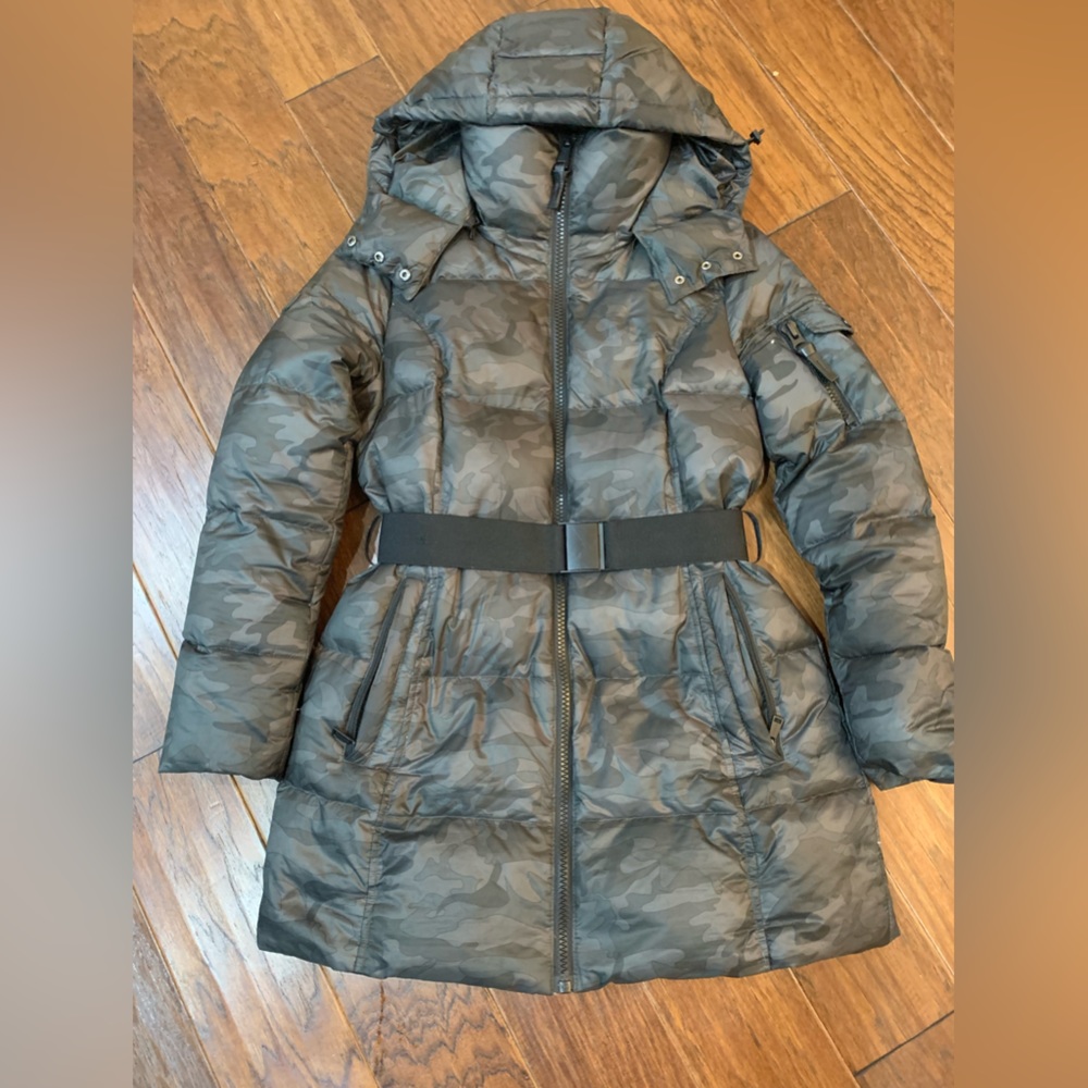 Sanctuary Women’s Belted Camp Buffer Jacket Size … - image 7